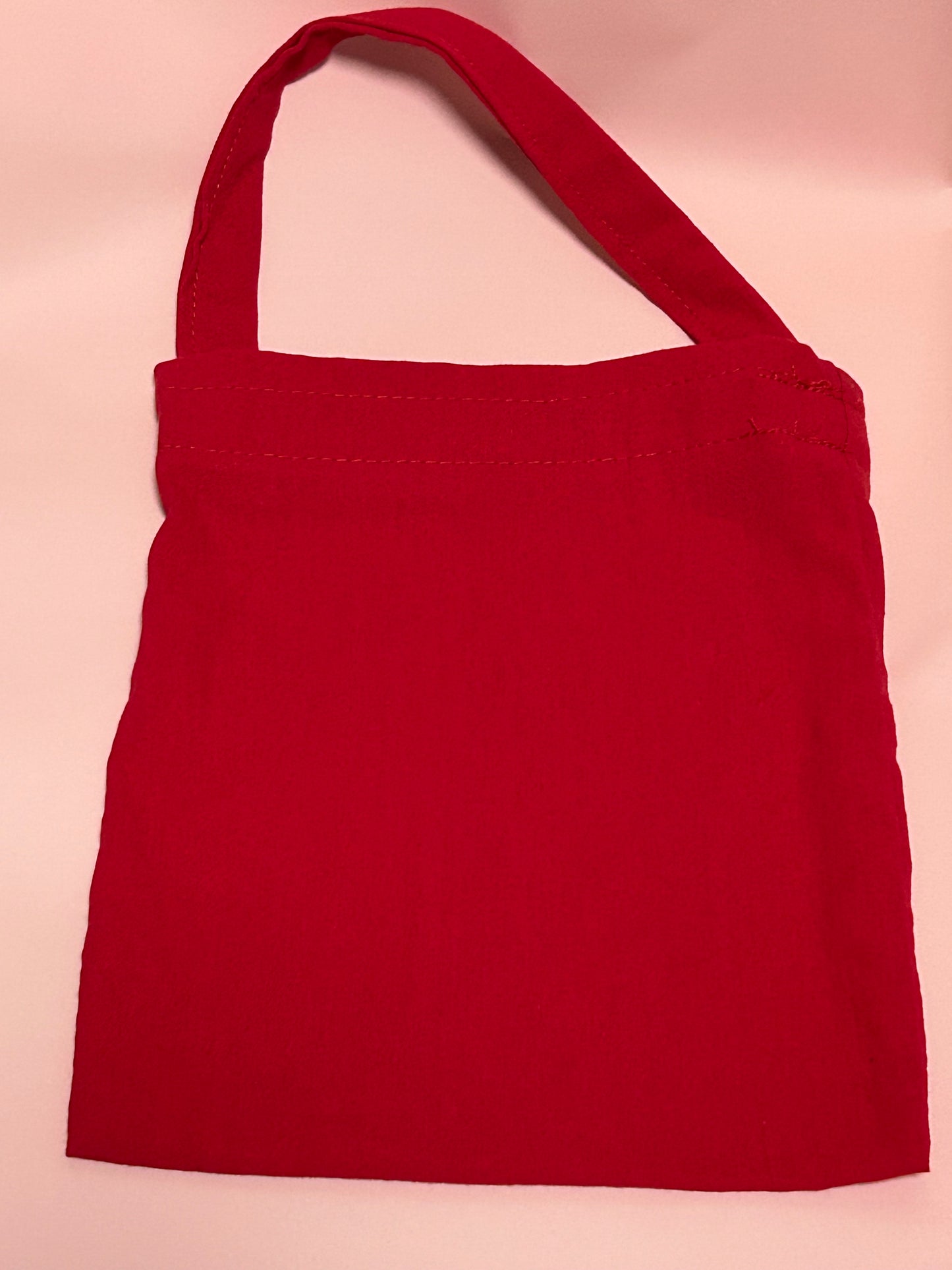 Tote bag | 18cm x 18 cm| Rojo