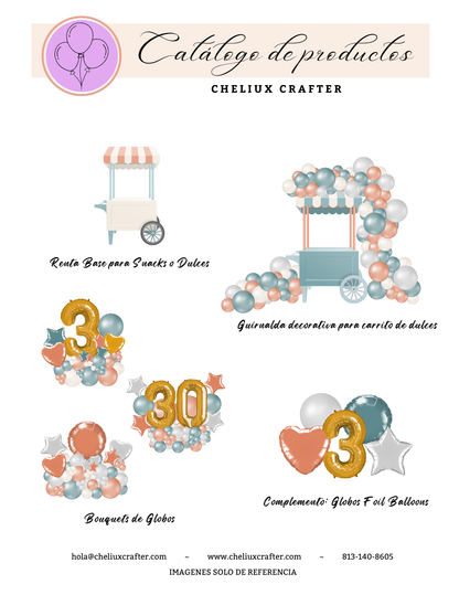 Servicio de Decoración con globos