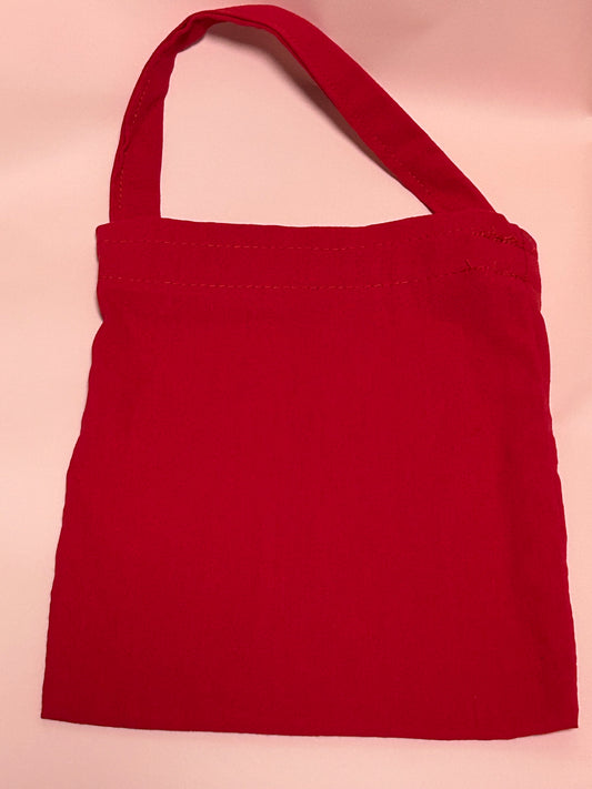 Tote bag | 18cm x 18 cm| Rojo