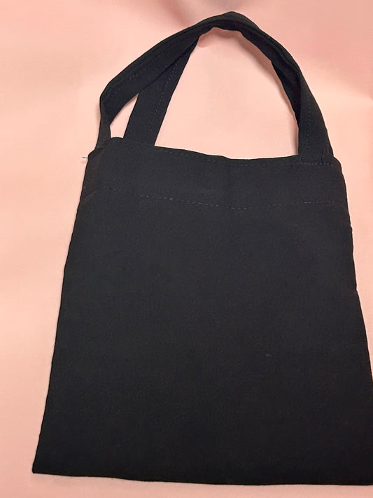 Tote bag | 18cm x 18 cm| Negra