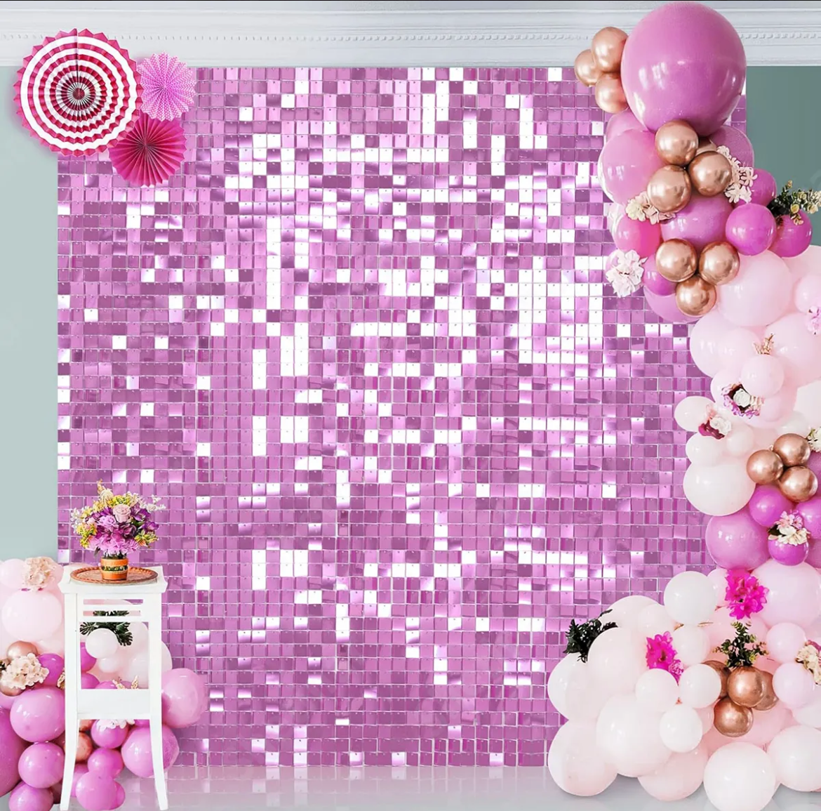 Renta de Shimmer Rosa Claro