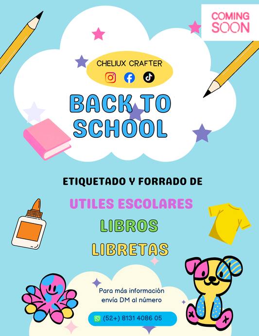 Forrado de utiles escolares